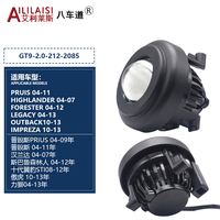 Applicable 2.0 pouces bi led projecteur antibrouillard lampe Laser bifocale modification phare très lumineux pour voiture Highlander