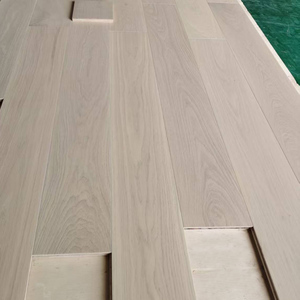 Plancher en bois d'ingénierie en chêne blanc de qualité supérieure, couleur claire, placage de 3 mm, sans nœuds, pour intérieur - Product Image 2