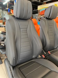 Housse de siège de voiture sur mesure pour 5 places en cuir adaptée à <span class=keywords><strong>Mercedes</strong></span> Benz W204 W205 W211 W203 W206 W210 W212 W213 W214 W176 W177 - Product Image 5