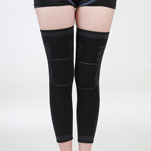 Mangas de compresión deportivas al por mayor para pierna completa, protectores de rodilla para levantamiento de pesas, alivio del dolor articular y artritis - Product Image 3