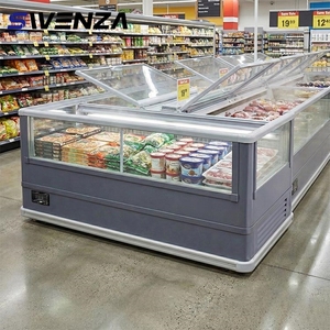 Îlot de présentation réfrigérée pour supermarché en <span class=keywords><strong>libre</strong></span>-<span class=keywords><strong>service</strong></span> - Product Image 3