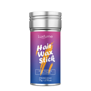 Luxfume Stick de <span class=keywords><strong>cire</strong></span> capillaire végane non gras, format voyage, pour dompter les mèches rebelles et les baby hairs - Product Image 1