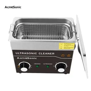 Heated Timer And Heater Bath With SUS Basket Medical Ultrasonic Cleaner 4.5L
