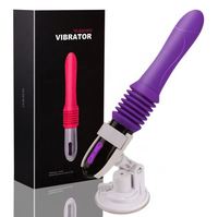 Leistungsstarker Masturbations-Dildo-Vibrator Sex-Dildo-Maschine, Erotikspiele Sexprodukte, Teleskop-Penis mit Saugnapf