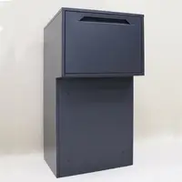 Outdoor Wall Mount Dropbox Storage Letter Box Through The Door