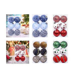Boules de Noël de haute qualité 8 cm, ornements de Noël en verre rose, planètes de l'univers, vente en gros personnalisée pour les fêtes - Product Image 2