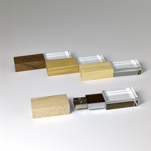 Tinh thể bằng gỗ USB Flash Drive U đĩa <span class=keywords><strong>Memory</strong></span> Stick <span class=keywords><strong>4GB</strong></span> 8GB 16GB 32GB 64GB món quà cưới Pendrive - Product Image 3