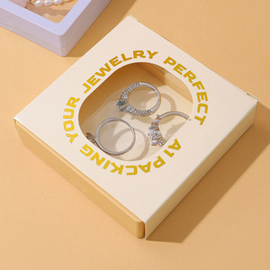 <span class=keywords><strong>Caja</strong></span> de Exhibición Flotante 3D Personalizada A1 con Funda de Película PE para Empaque de Joyería, Anillos, Collares, Aretes, Modelo 2026JB024 - Product Image 5