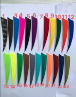 Plumes de dindon naturelles véritables pour le fletchage d'arrows de tir à l'arc, pour le bricolage, la chasse et le tir sur cible, accessoire d'arrow.