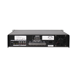 Système de sonorisation Lucky-tone 2U 6 zones 100V Mélangeur Amplificateur de puissance 70/130/260/360/500/650W avec USB/Bluetooth/Tuner/Carte SD intégrés - Product Image 4