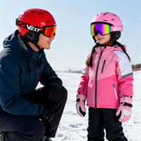 Lunettes de ski OTG personnalisées pour enfants de 4 à 12 ans, pour garçons et filles, avec lentilles interchangeables magnétiques, anti-buée, UV400, lunettes de snowboard