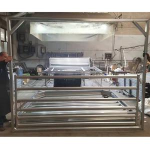 Clôture métallique temporaire amovible, panneau de cour pour bétail et chevaux, panneau mobile pour bétail, portail <span class=keywords><strong>coulissant</strong></span> en vente - Product Image 6