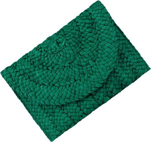 Wholesale Durable Lightweight Soft Woven <b>Straw</b> Handbag Summer Clutch Beach <b>Bags</b> for Women - Product Image 1