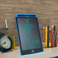 Tablette d'écriture LCD 8,5 pouces, planche à dessin en plastique, bloc-notes pour enfants, jouet éducatif pour gribouiller et prendre des notes, pour les enfants de 2 à 7 ans