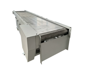 Trasportatore a Catena a Piastre in Acciaio Inossidabile per Carichi Pesanti, Capacità 200kg, per Industria Alimentare, Chimica e Trasporto di Componenti Fusi - Product Image 2
