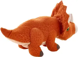 Amazon Hot Bán Siêu Mềm Có Thể Đảo Ngược Sang Trọng Triceratops Ôm Khủng Long Sang Trọng Cho Trẻ Mới Biết Đi Toughie Triceratops Khủng Long