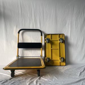 รถเข็น330lbs ดอลลี่พับได้150กก. รถเข็นเหล็กสี่ล้อสำหรับเก็บเครื่องมือตามสั่งจากโรงงาน - Product Image 5