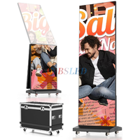 Pantalla LED GOB P1.86 de Alquiler para Carteles Digitales, Sin Marco, Ensamblable, para Publicidad en Interiores, Alta Frecuencia de Actualización, con Estuche de Transporte