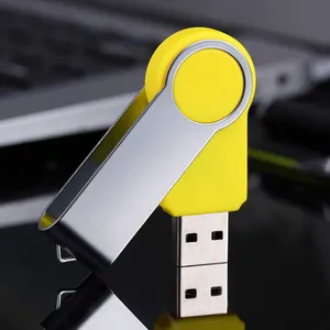 회전 USB 양면 로고 인쇄 트위스터 Pendrive 메모리 스틱 USB2.0 2GB 4GB 8GB 16GB 32GB 회사 USB 기념품 선물