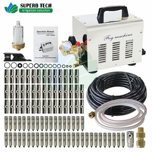 High Pressure 3L/min Outdoor <strong>Misting</strong> Fogger Garden Irrigation Kit SS Cover <strong>Fine</strong> <strong>Misting</strong> Fog Machine for Agriculture - Product Image 2