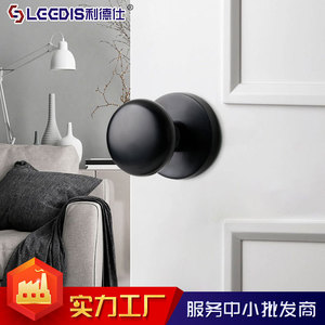 Lideshi Concealed Door Lock Gray Spherical Touch Control Indoor Silent Room Door Hardware Solid Wood Door Lock 7043 - Product Image 4