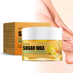 Logo personnalisé oem Crème dépilatoire biologique <span class=keywords><strong>pour</strong></span> le corps des femmes Marque distributeur <span class=keywords><strong>Cire</strong></span> dépilatoire au miel - Product Image 2