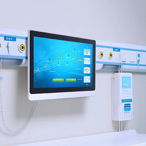 IP65 không thấm nước <span class=keywords><strong>LCD</strong></span> màn hình hiển thị màn hình treo tường tất cả trong một bảng điều khiển công nghiệp PC màn hình cảm ứng cho bệnh viện - Product Image 1