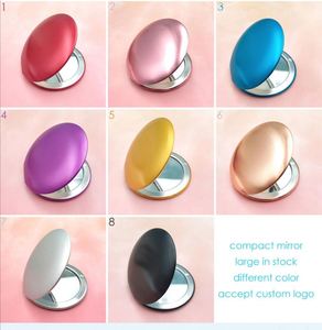 Wholesale Cosmetic Hand <b>Mirrors</b> Plastic Makeup <b>Mirrors</b> OEM logo <b>Mirror</b> - Product Image 2