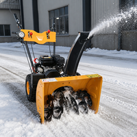 Déneigeuse autotractée Loncin à moteur essence, tarière en alliage, portée de 600 mm, pour usage municipal