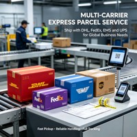 Expédition express FBA et transfrontalière : DHL, FedEx, EMS et UPS pour Amazon FBA, entrepôts étrangers