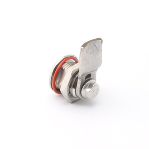 أقفال أنبوبية صناعية عالية الأمان من الفولاذ المقاوم للصدأ، أقفال كام رباعية الدوران لخزائن التوزيع - Product Image 4