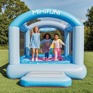 Venta al por mayor de tela Oxford Castillo de salto inflable Combo Slide Bounce House - Product Image 5