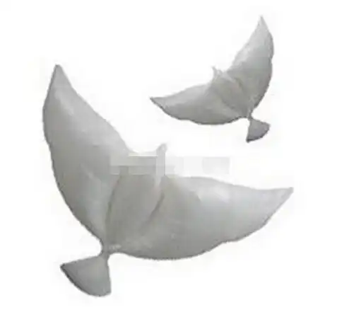 뜨거운 판매 웨딩 헬륨 풍선 생 분해성 흰색 비둘기 풍선 웨딩 장식 비둘기 모양의 바이오 풍선