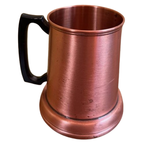 Usine directe Moscou Mule Tasses Boissons réfrigérées Cocktails Tasses Limonade Métal Cuivre Tasse avec poignée en laiton - Product Image 6