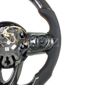 Para <span class=keywords><strong>BMW</strong></span> mini JCW R56 F56 F54 F55 F60 <span class=keywords><strong>volante</strong></span> de fibra de carbono interior automotriz 2013 2014 2015 2017 2018 2019 2020 <span class=keywords><strong>2022</strong></span> - Product Image 3
