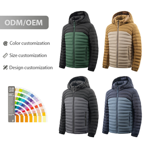 Chaqueta de Invierno para Niños al por Mayor, Personalizada, Cortavientos con Capucha y Cremallera, <span class=keywords><strong>Abrigo</strong></span> Térmico Informal L3007 - Product Image 1