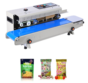 Máquina selladora de banda de bolsas continuas básicas, máquina selladora de calor, Control <span class=keywords><strong>Digital</strong></span> Horizontal de temperatura, máquina selladora - Product Image 2