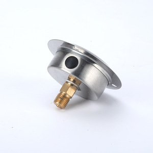 เกจวัดแรงดันแบบทนแรงกระแทกตามแนวแกนของ Longqi Automation รุ่น YN60ZT 1/4PT M14 สำหรับน้ำมันไฮดรอลิก น้ำ อากาศ และสุญญากาศ - Product Image 2