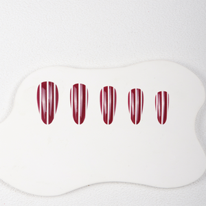 Faux ongles à presser en amande, motif drapeau américain, étoiles et rayures patriotiques, pour le 4 juillet, Jour de l'Indépendance, réutilisables, pour femmes, vente en gros usine - Product Image 2