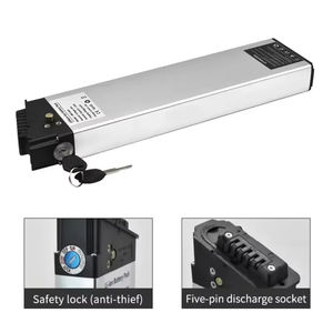 Batería de Litio para Bicicleta Eléctrica de 36V 48V para <span class=keywords><strong>ADO</strong></span> A20 <span class=keywords><strong>A20F</strong></span> MATE City BIKE Fiido M1 Plegable, Reemplazo con BMS 20A/30A, Certificación CE 3C de Descarga - Product Image 3