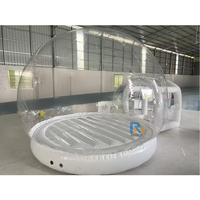 Haute qualité grand Popup clair Resort Villa Dôme hôtel bulle rebond maison gonflable ballon tente à vendre
