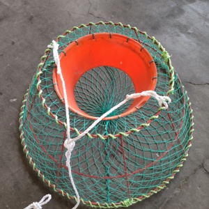 Trampa Redonda para Cangrejos, Jaula para Cangrejos, Trampa de Pesca, Una Entrada, Resistente, para Aguas Profundas, Trampa para Acuicultura - Product Image 2