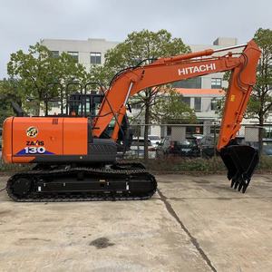 Excavadora Hidráulica Hitachi ZX130 Original de 13 Toneladas, Venta Usada con Motor, Caja de Cambios, Bomba de Engranajes, Núcleo de Cojinete Incluido - Product Image 5