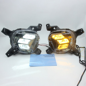 Luz Antiniebla LED de Alta Luminosidad con Doble Color, Luz de Circulación Diurna para Modificación de <span class=keywords><strong>Kia</strong></span> <span class=keywords><strong>Carens</strong></span> <span class=keywords><strong>2023</strong></span> - Product Image 2