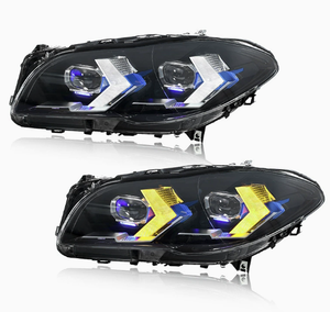 <span class=keywords><strong>Venta</strong></span> de Fábrica: Nuevo Conjunto de Faros Delanteros Modificados con LED DRL y Lente de Doble Haz Bi-Xenón para BMW Serie 5 F10, Años 2011-2017 - Product Image 5