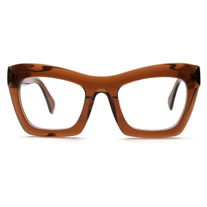 Cat65 thời trang <span class=keywords><strong>Cat</strong></span> <span class=keywords><strong>Eye</strong></span> Acetate kính khung phụ nữ hợp thời trang Kính mắt quang học mới sang trọng theo toa Eyewear rùa Kính - Product Image 1