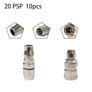 C-Type One-Touch Self-Locking Pneumatic <b>Quick</b> Coupler, Japanese Style Air Hose Fitting - Product Image 5