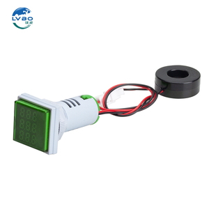 LVBO Alta Qualidade LED Mini Indicador <span class=keywords><strong>Digital</strong></span> <span class=keywords><strong>Display</strong></span> Lâmpada Voltímetro Atual AD16 Indicador Sinal Lâmpada Freqüência Medidor AC - Product Image 2