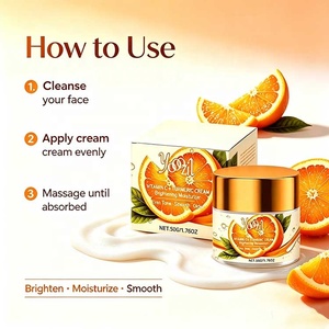 Özel etiket C vitamini cilt beyazlatma yüz kremi nemlendirici parlayan cilt zerdeçal C vitamini yüz kremi - Product Image 4