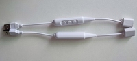 Gradateur LED à bouton de luminosité alimenté par USB DC5V avec télécommande RF à 3 touches et fonction de mémoire pour bande COB couleur unique